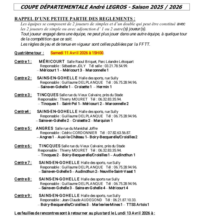 T4 Coupe Legros 2025-2026