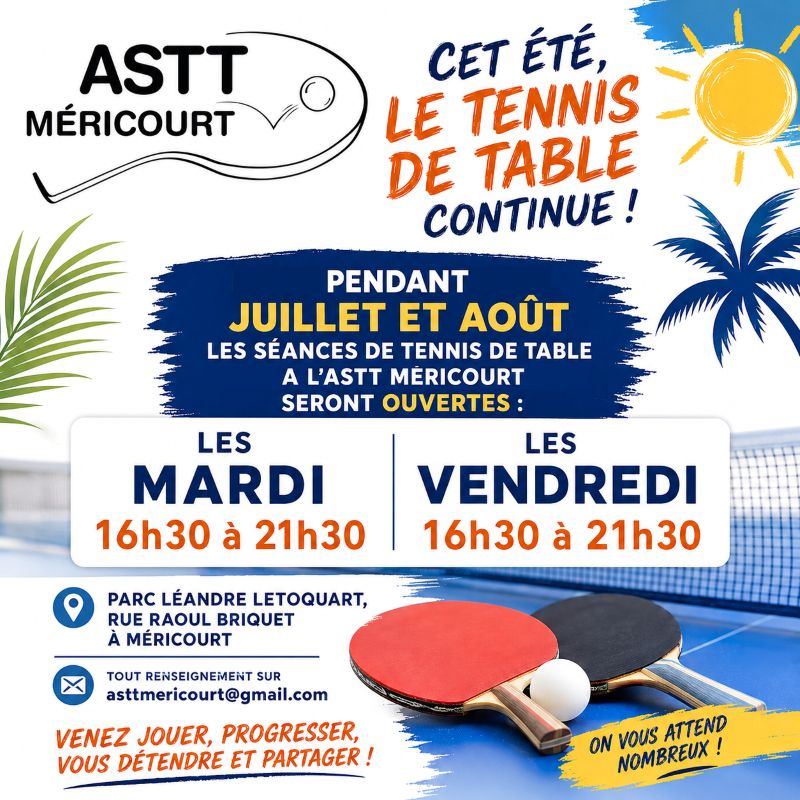 Ouvertures Juillet et Août